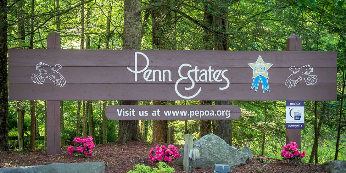 Penn Estates Sign