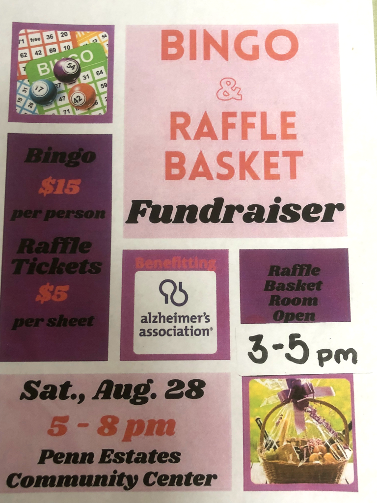 Bingo & Raffle Basket Fundraiser PEPOA