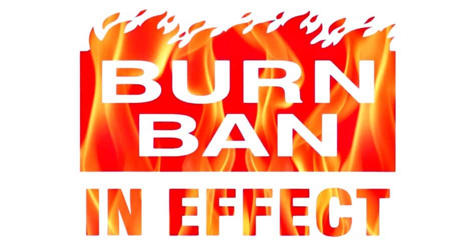 Burn Ban in Effect PEPOA